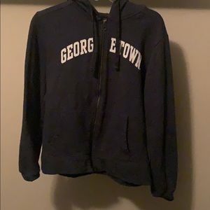Georgetown zip up jacket